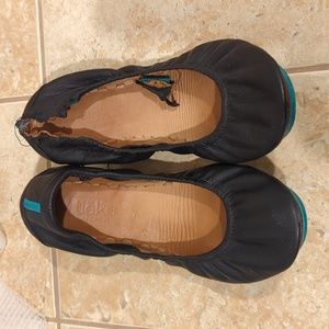 Tieks Black Matte 7  "damaged*